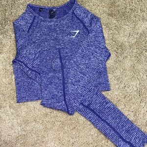 Gymshark Long Sleeve Crop Top